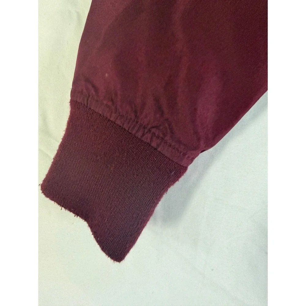 Childrens‎ Place Unisex Lined hooded burgundy full zip jacket sz 5/6 playtime